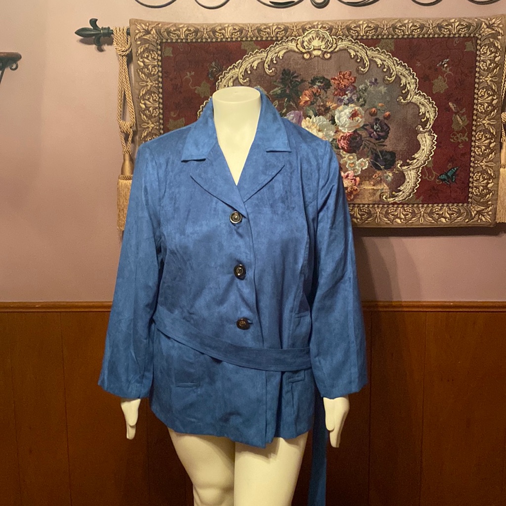 Button Up Blazer Jacket
